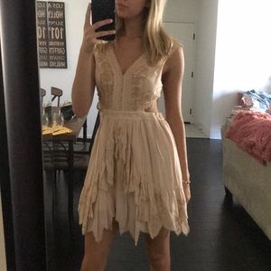 Free People Whimsical Dress -pink